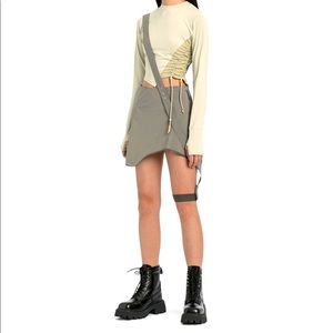 Hyein Seo garter skirt